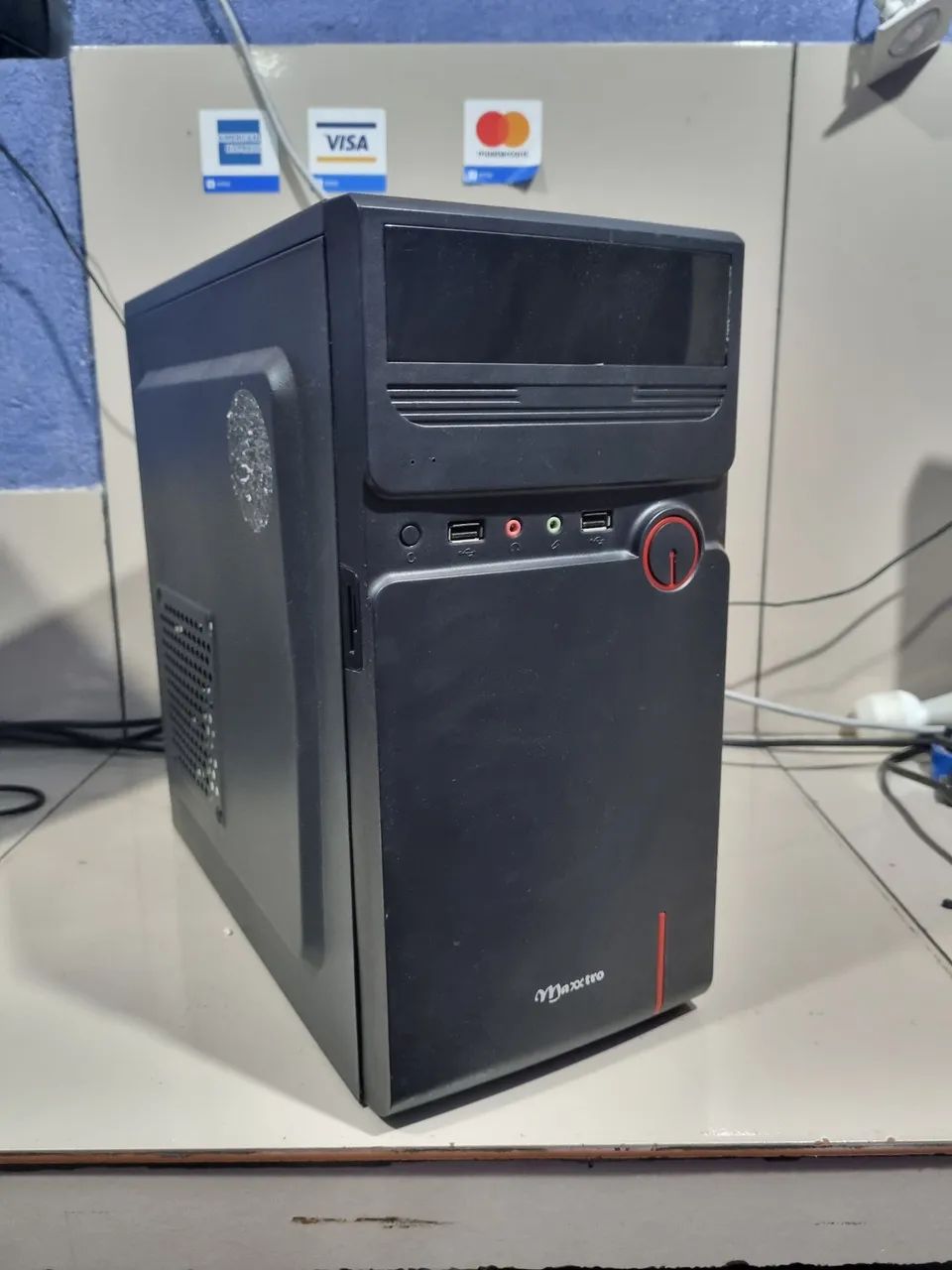 Cpu computador i5 3470 8gb ssd 128gb fonte 500w entrega grátis