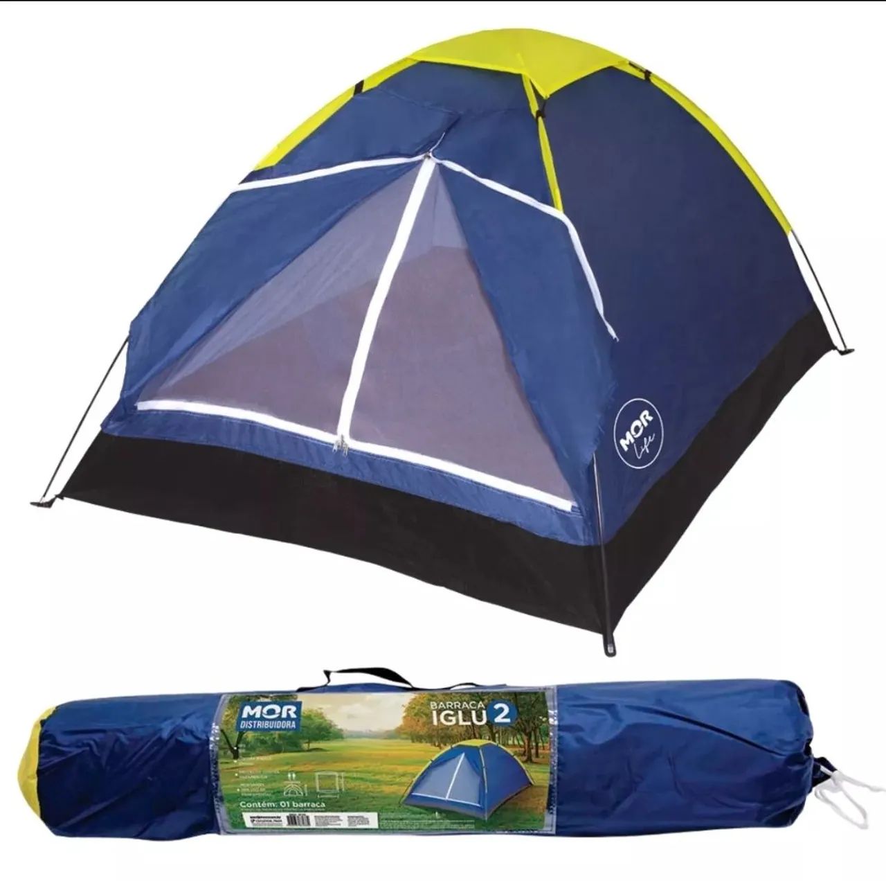 Barraquinha de Camping Mor Life Iglú 2 Pessoas