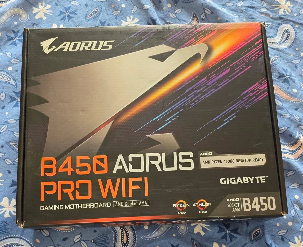 Placa-Mãe Gigabyte B450 Aorus Pro Wifi