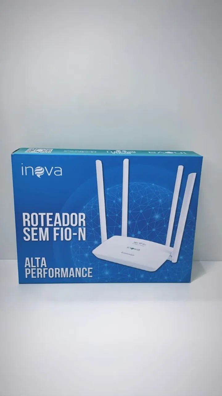 Roteador / repetidor wi-fi, 4 antenas, novo na caixa - Foto 2