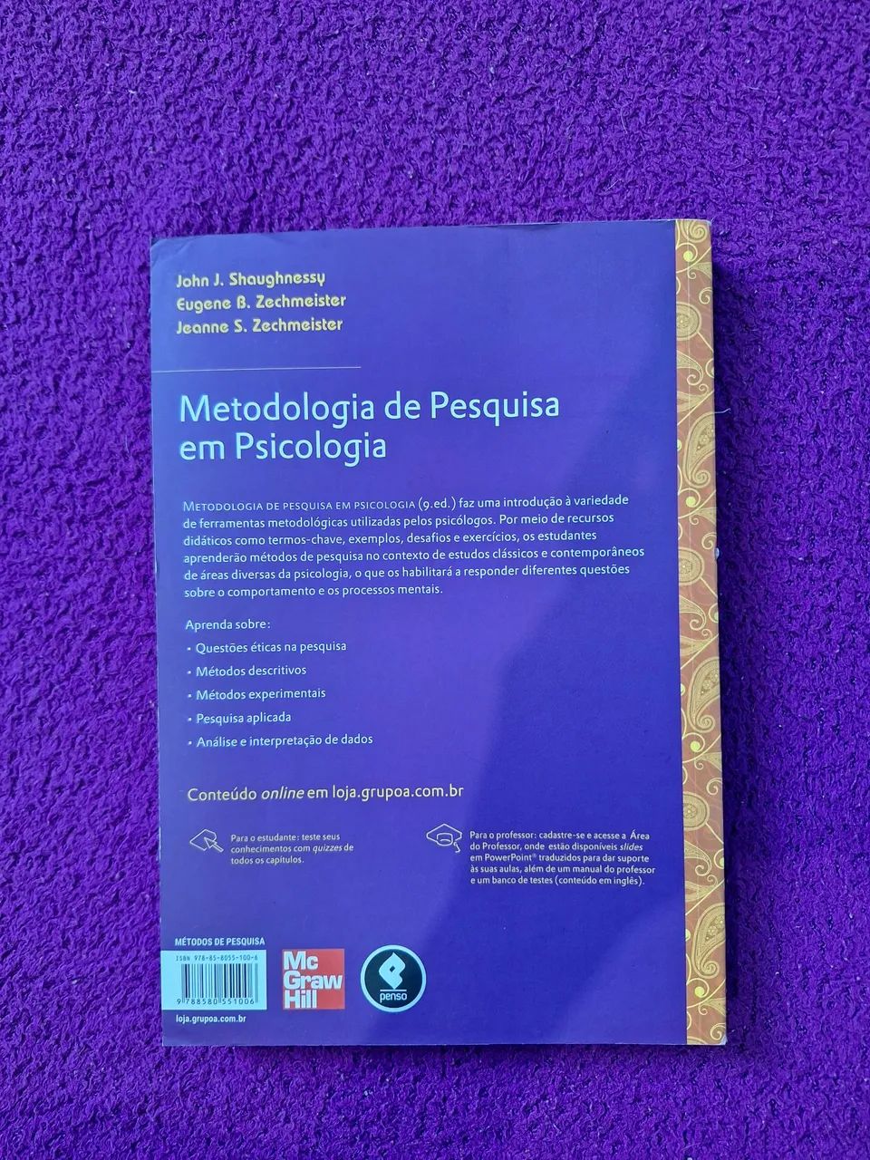 Livro - Metodologia de pesquisa em Psicologia  - Foto 2