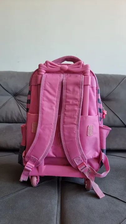 Mochila Infantil Patrulha Canina Skye - Rosa - Foto 2