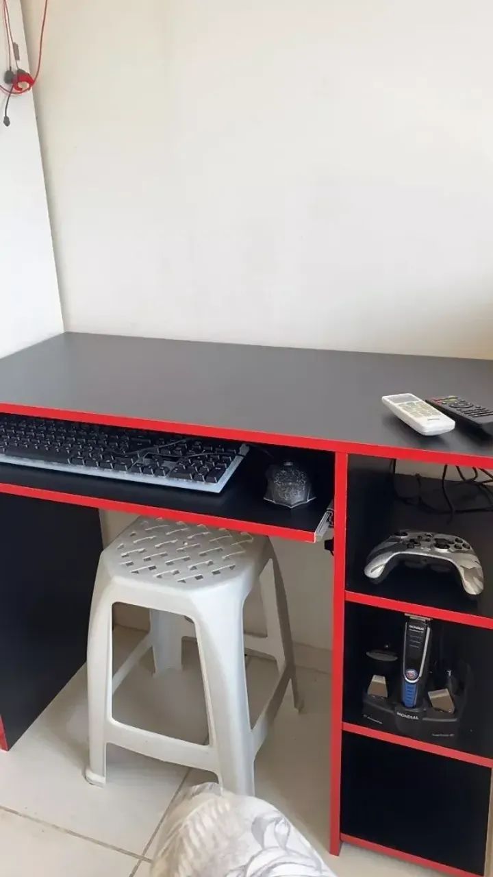 Mesa Escrivaninha Para Computador Escritório Pc gamer- Várias Cores.