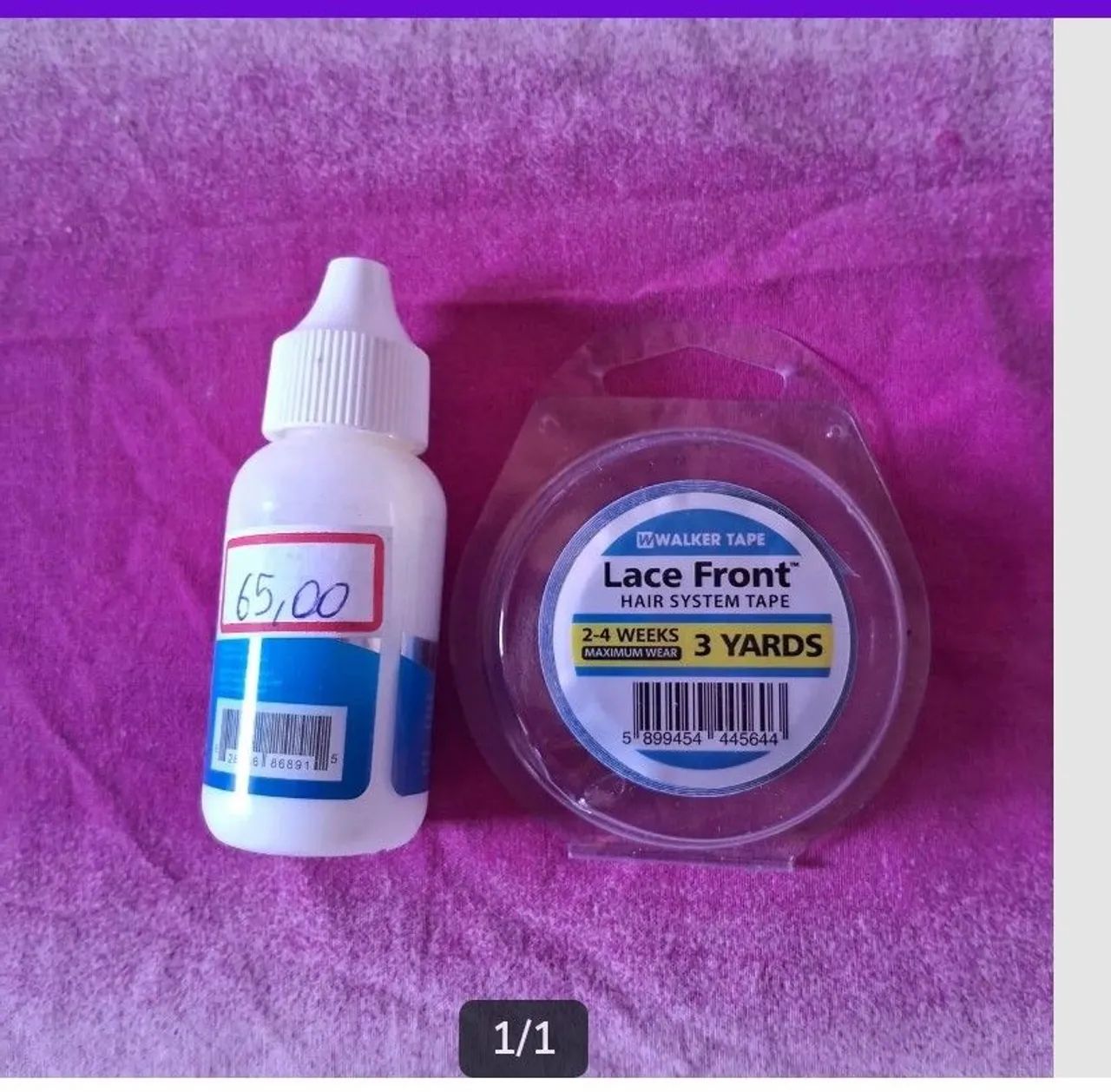 Kit cola de lace das gringas e fita adesiva