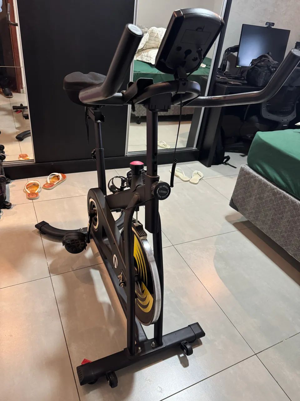 Bicicleta Ergometrica Spinning 4.0 E32, Academia, Preto - Acte - Foto 2
