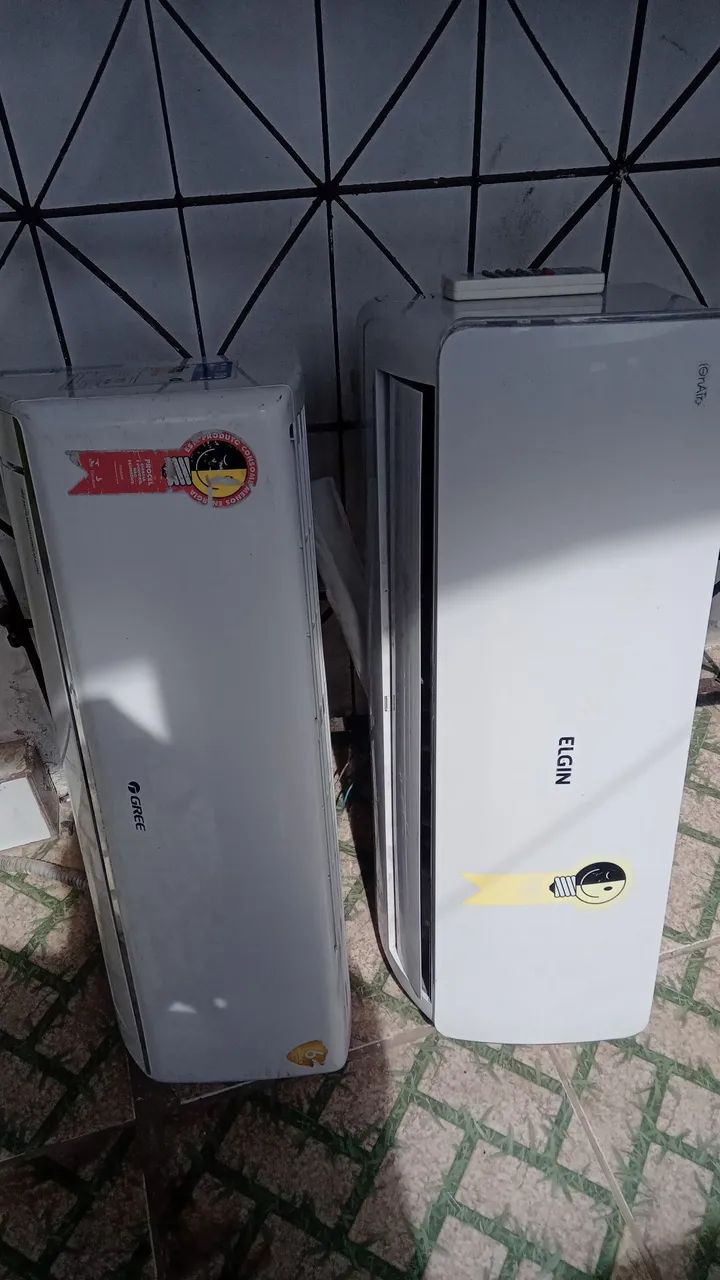 Ar-condicionado Split Gree e Elgin 12 mil btus 1000 cada 1 
