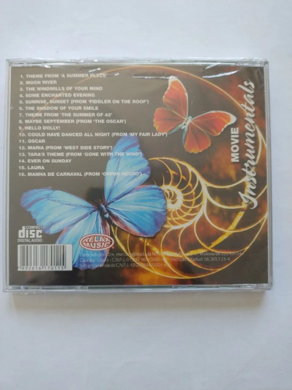 CD - MOVIE THEMAS INSTRUMENTALS - Foto 2