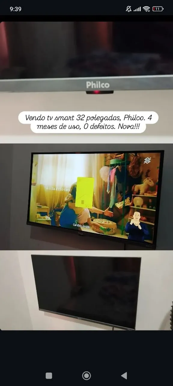Smart TV Philco 32 polegadas