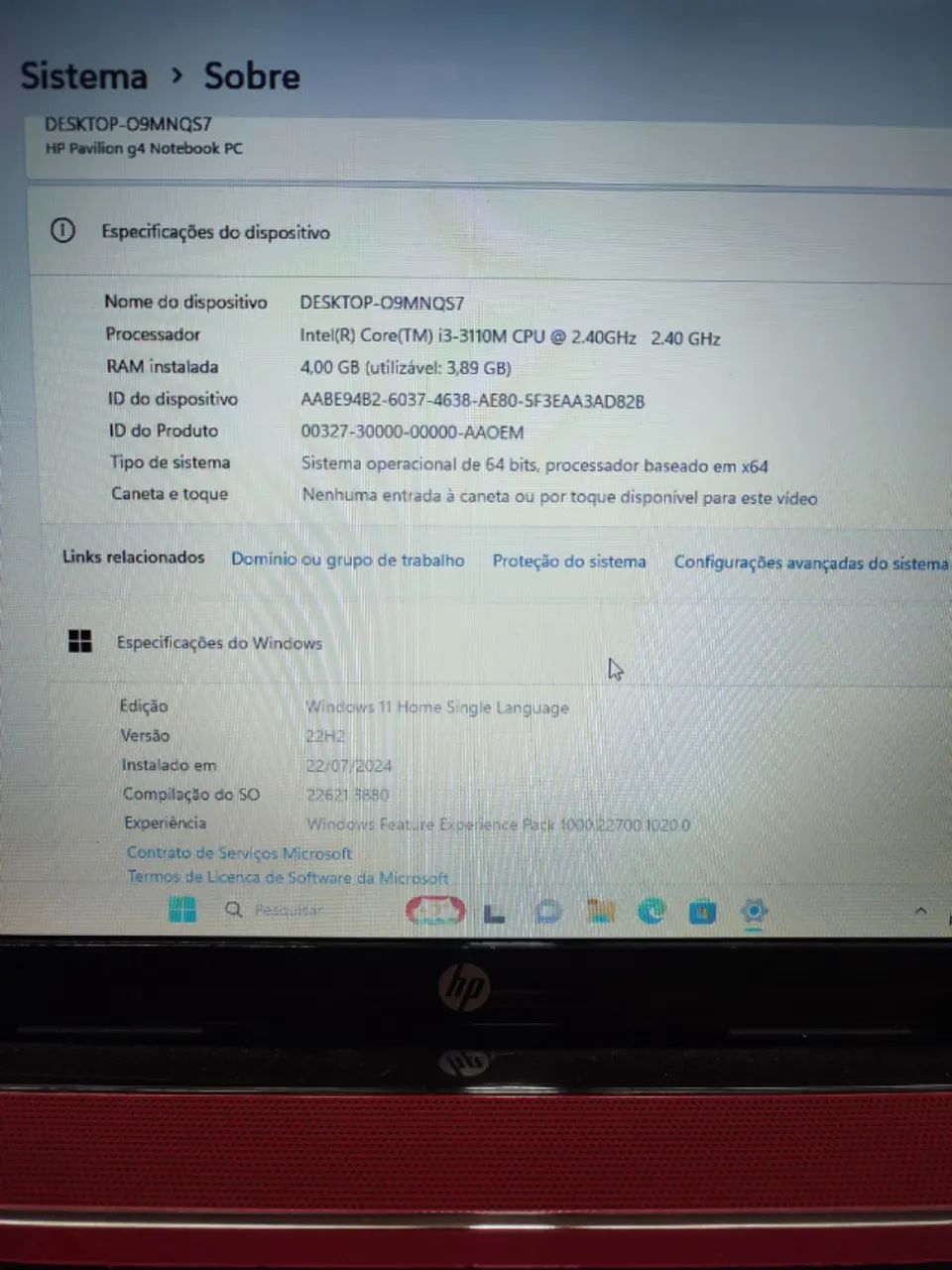 Notebook HP I3 - Foto 3