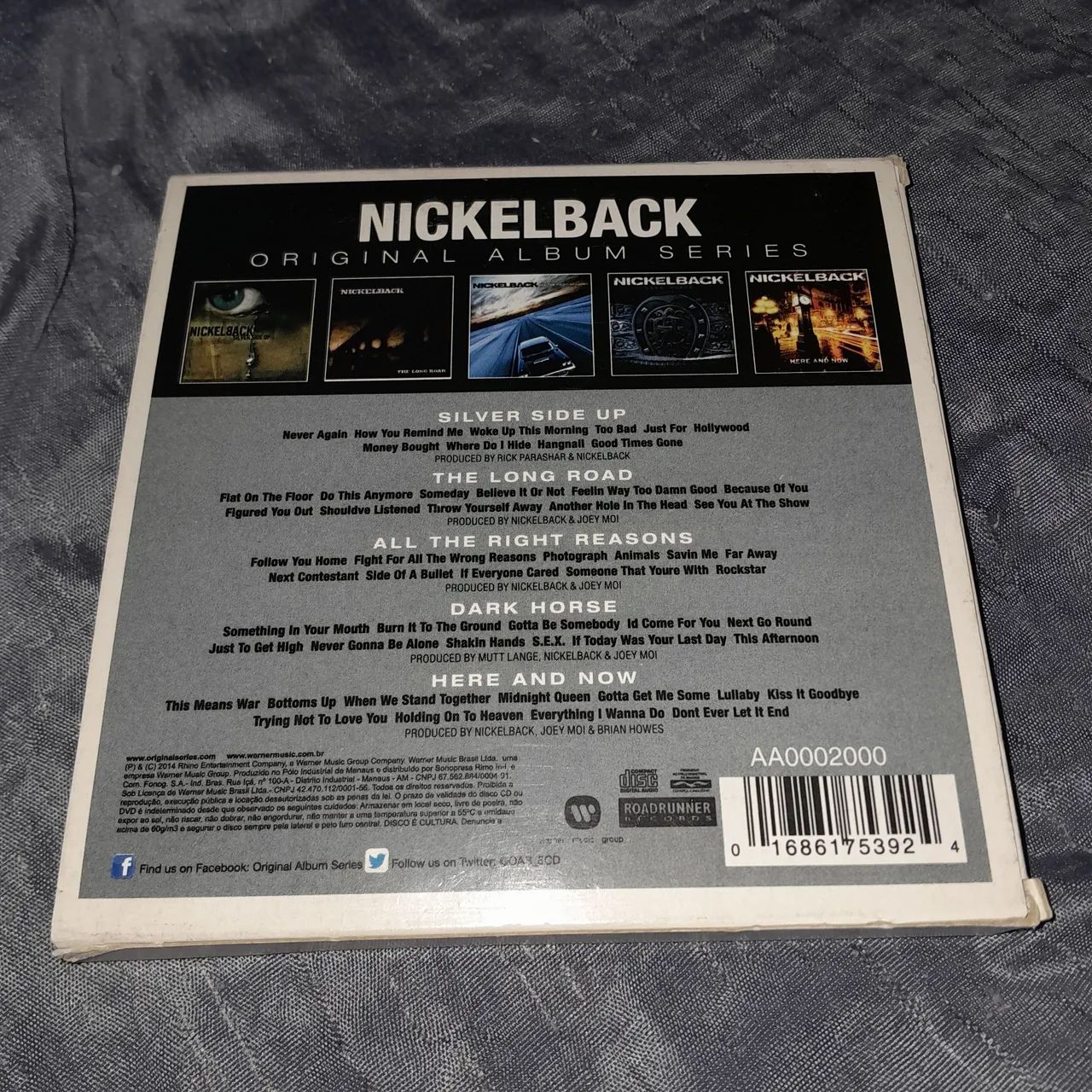 Box 5 cds Nickelback  - Foto 2