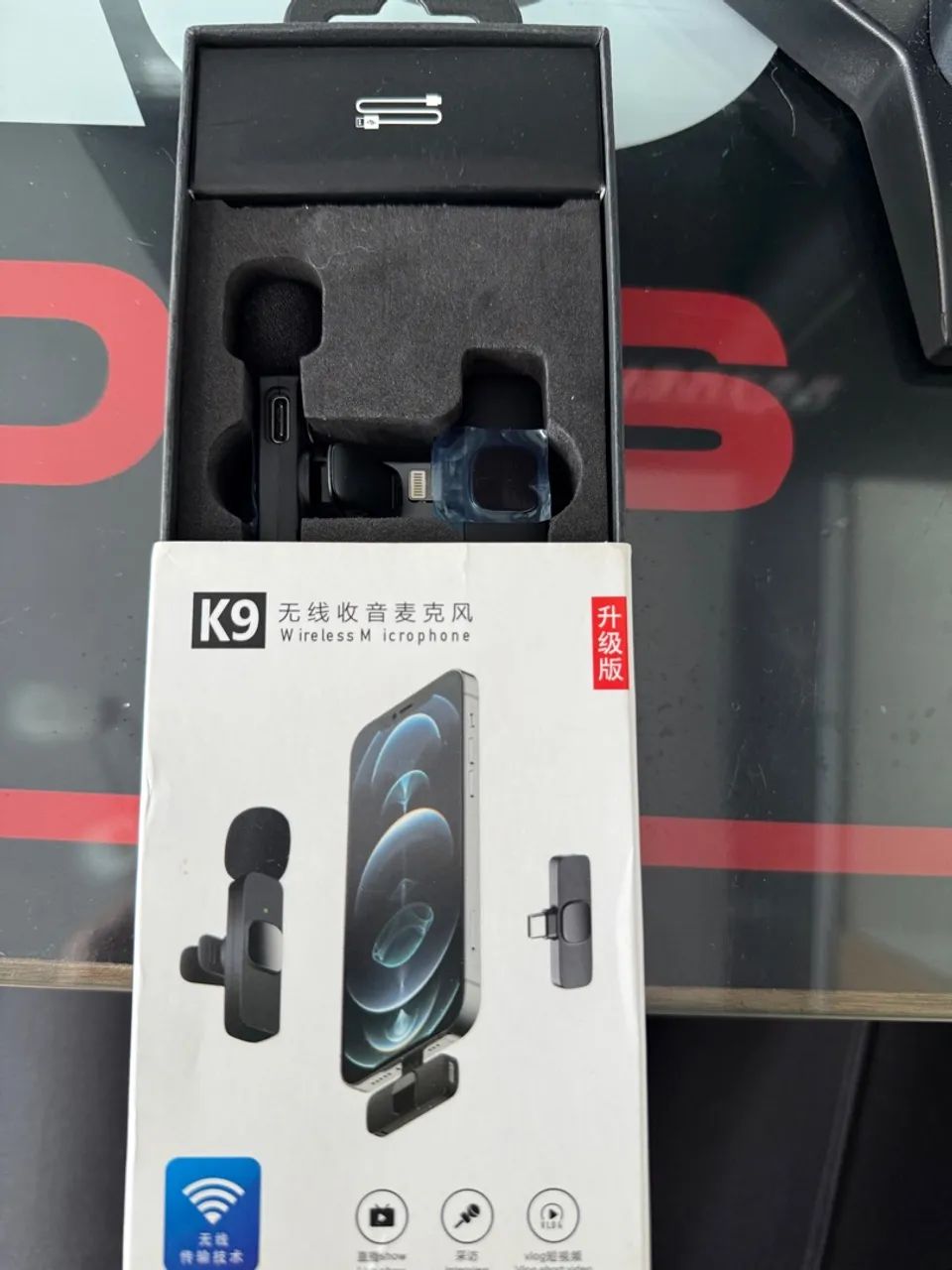 Microfone de lapela para iPhone R$ 50,00 - Foto 5