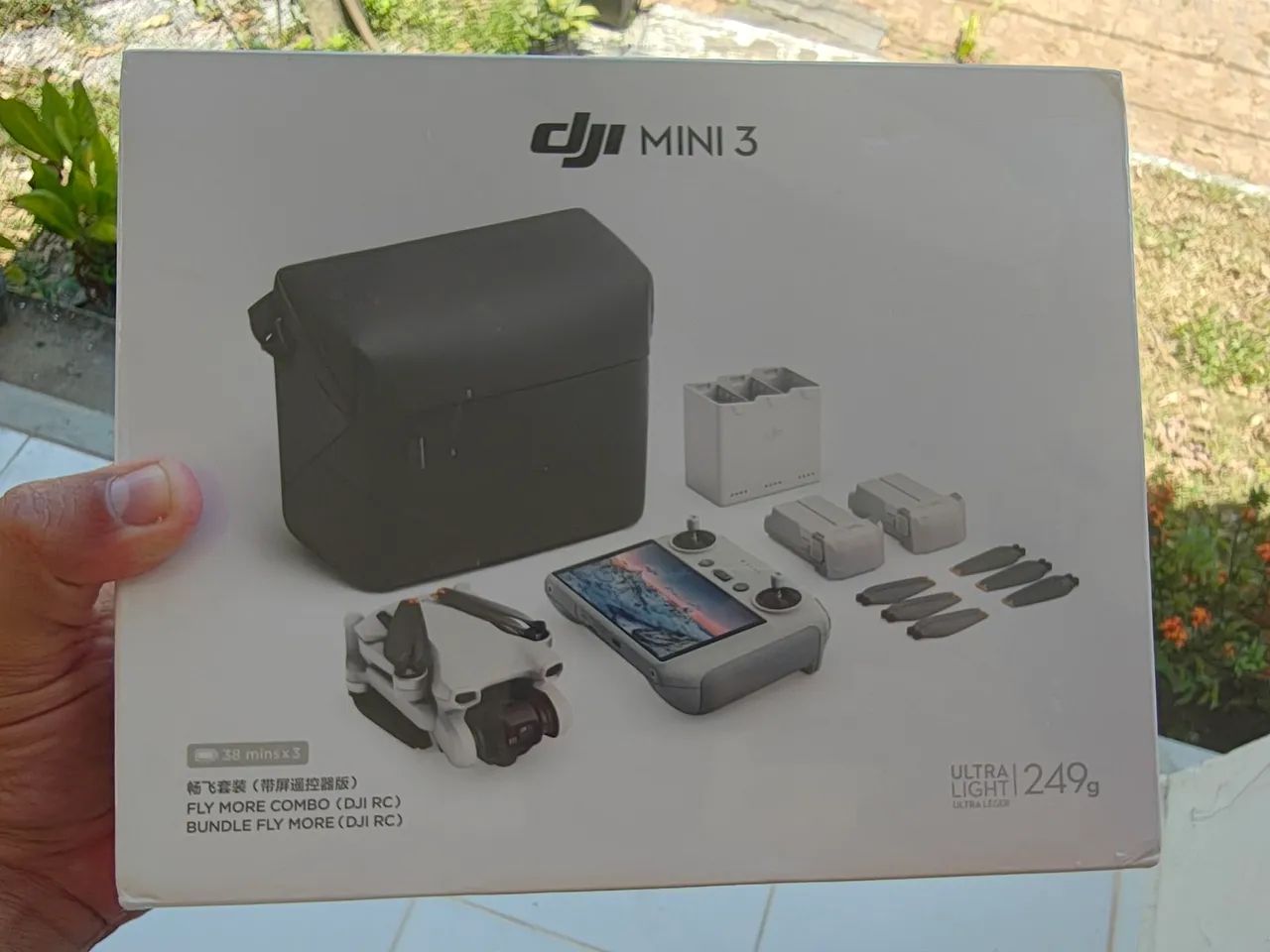 Drone DJI MINI 3 combo fly more RC (LACRADO) OFERTA ESPECIAL 