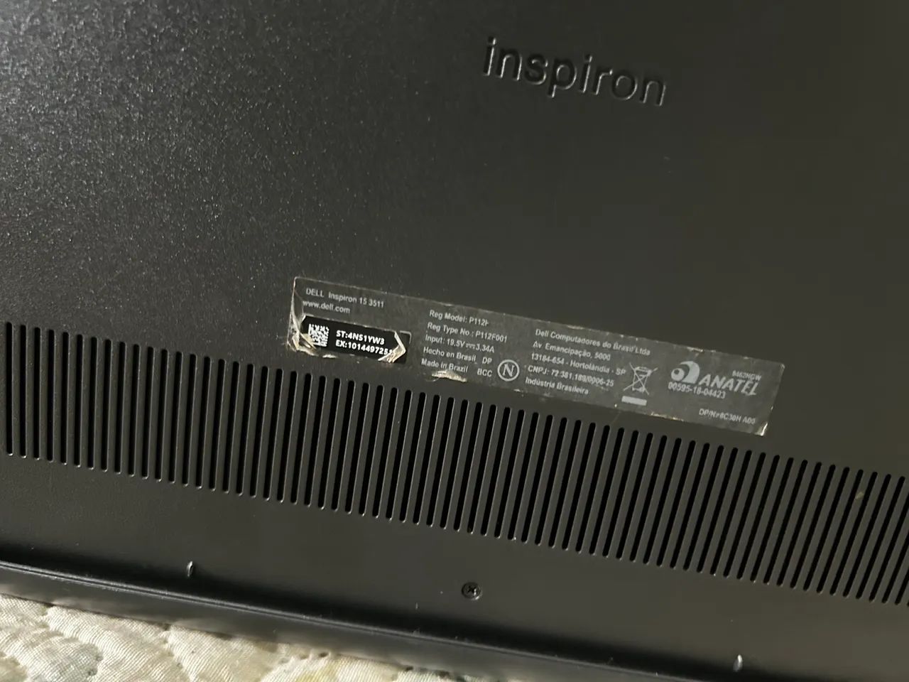 Notebook Dell inspiron 15 64169986545282123