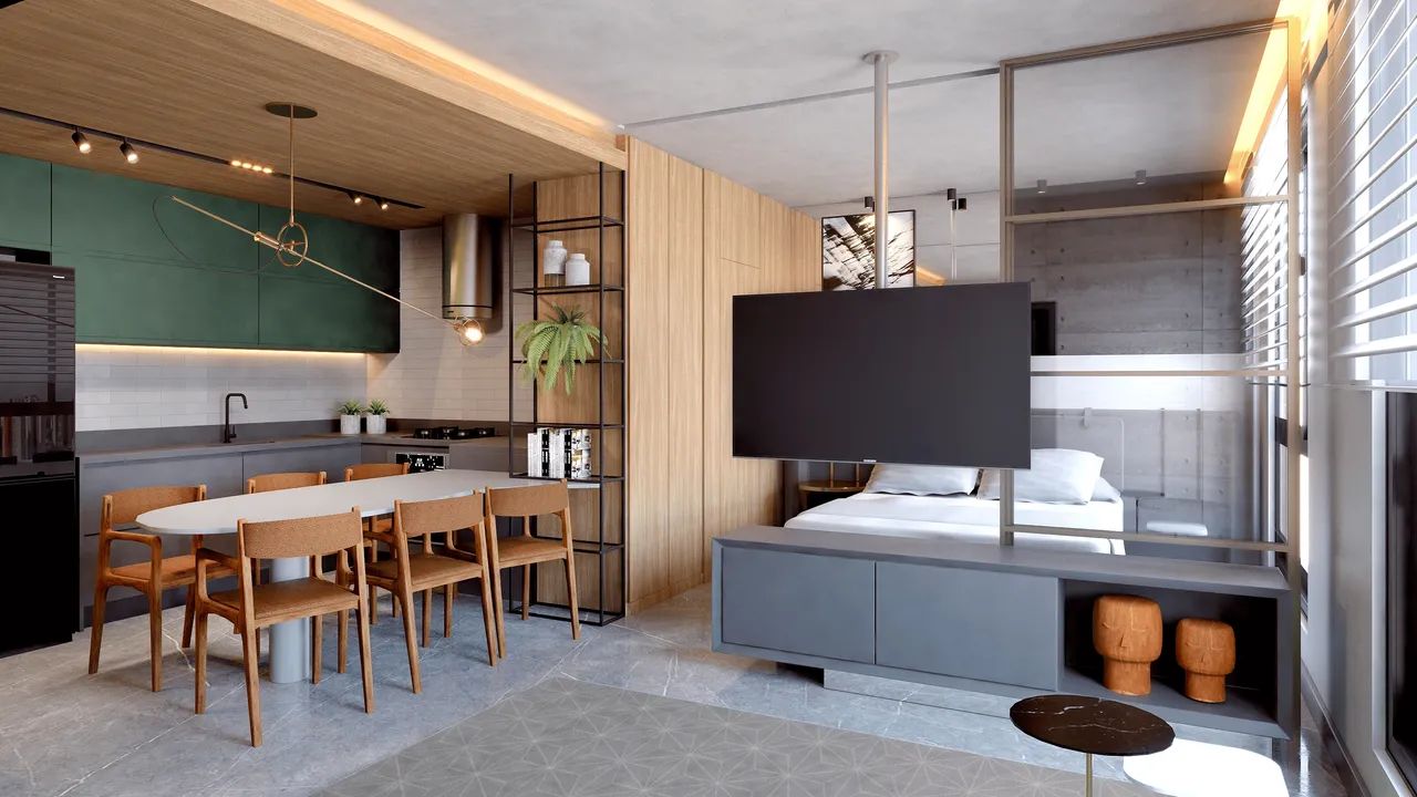 Flat/Studio para venda tem 38 m² e com área de lazer completa na Boa Vista - Recife - PE - Foto 4