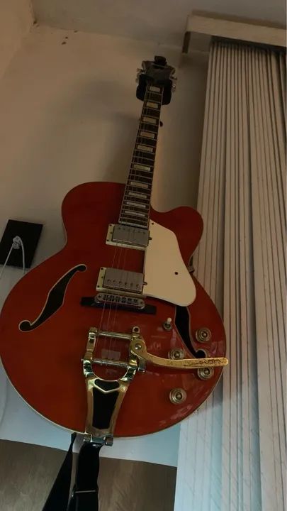 Guitarra Ibanez Artcore Af75 troco por Gibson - Foto 2