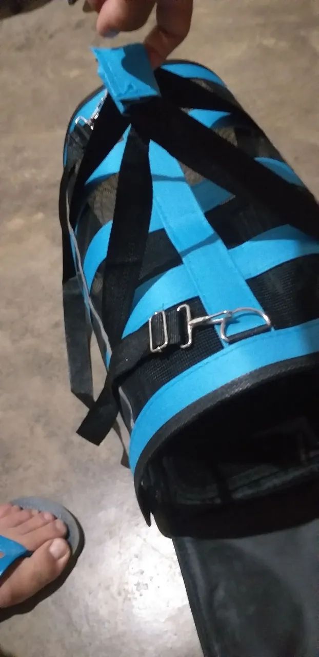 Bolsa mala transporte pe cachorro  ou gato - Foto 4