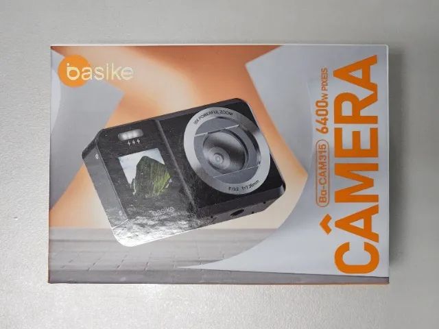 Basike Câmera Digital 4k portátil Tela Dupla ecrã IPS de 2,8 polegadas Ultra Hd 64mp, Zoom - Foto 2