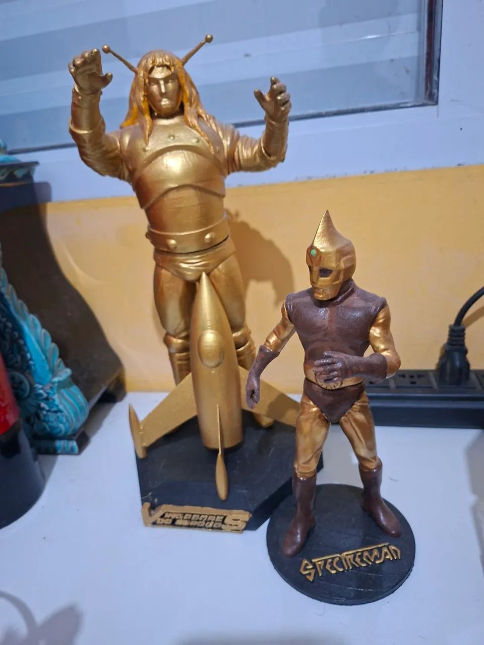 Boneco 3d tokusatsu 