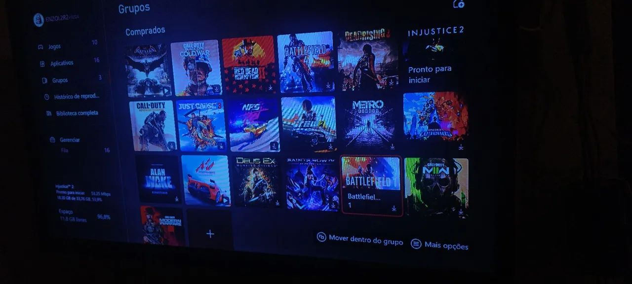 xbox one s com jogos - Foto 2