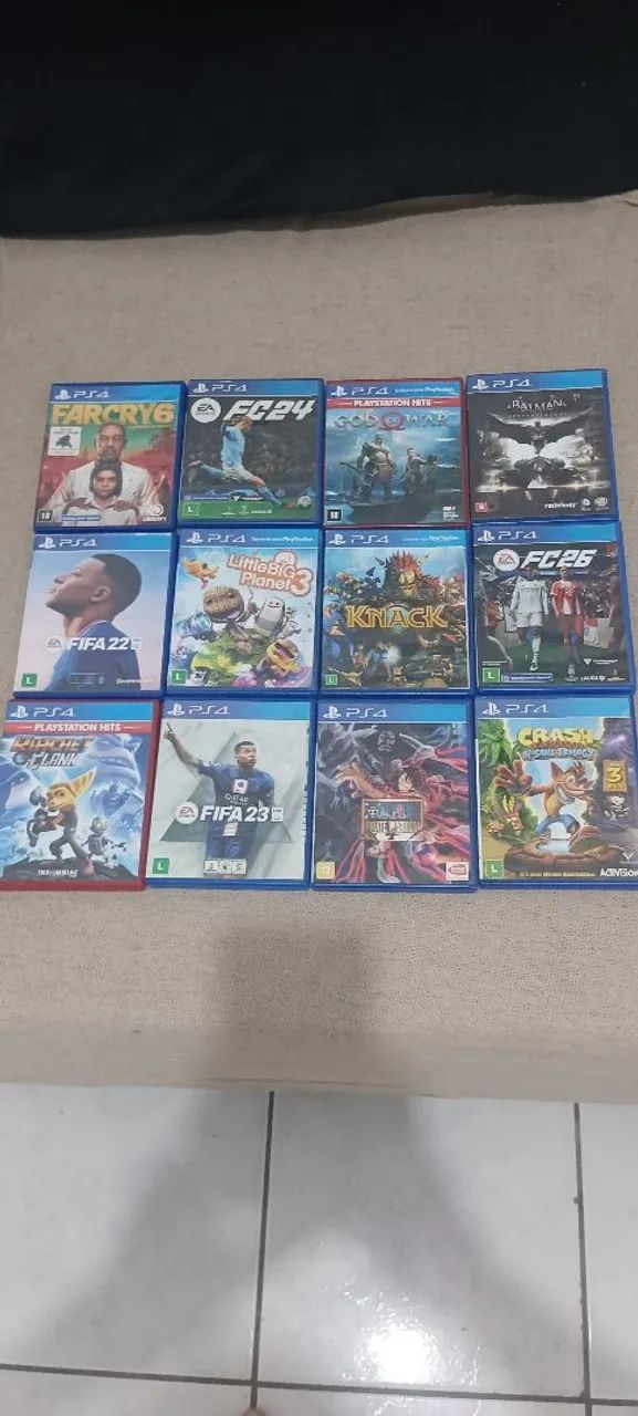 PS4 de 1 tera,com 12 jogos mídia física  - Foto 2