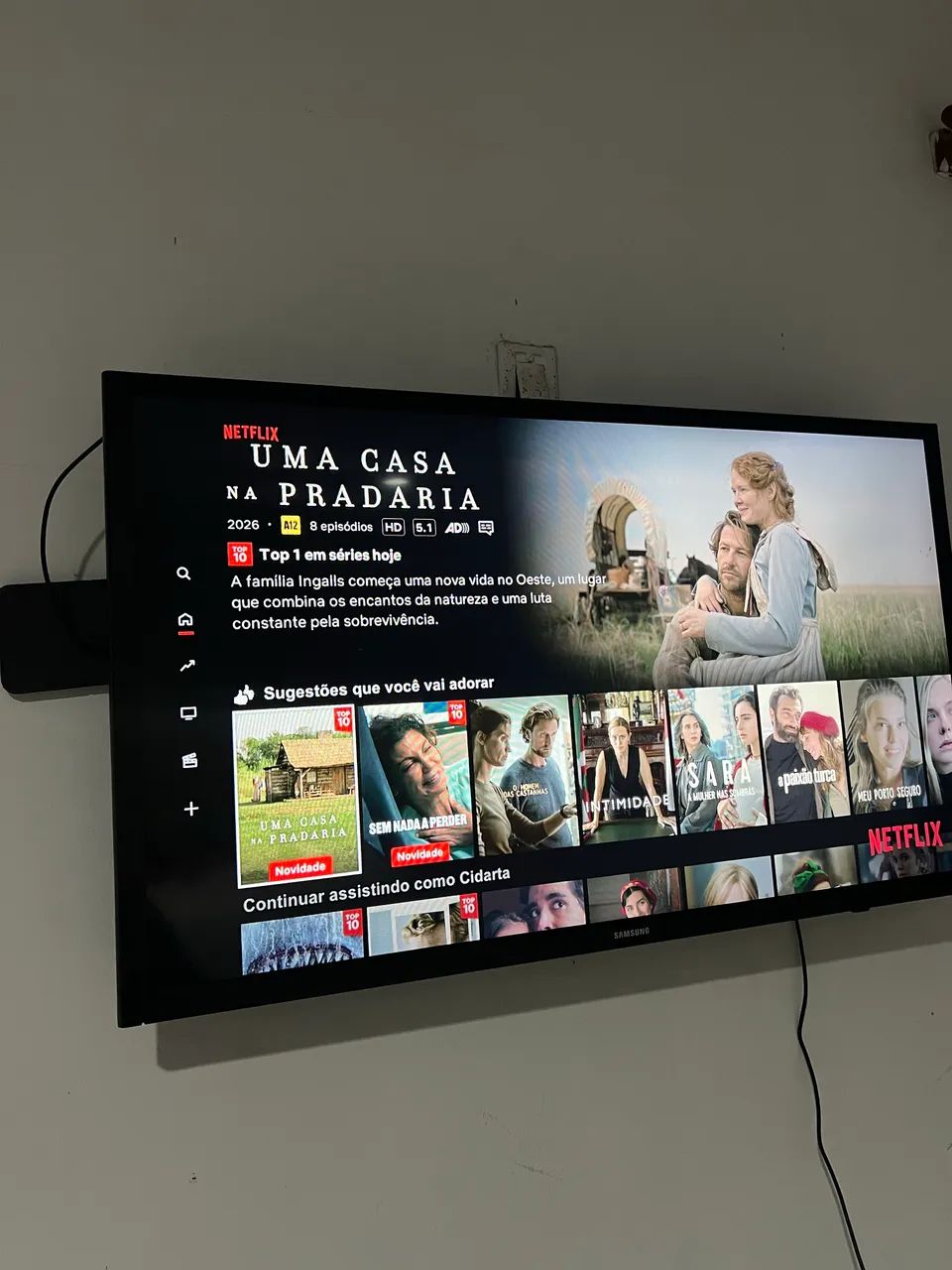 TV Samsung Smart 32 polegadas  - Foto 5