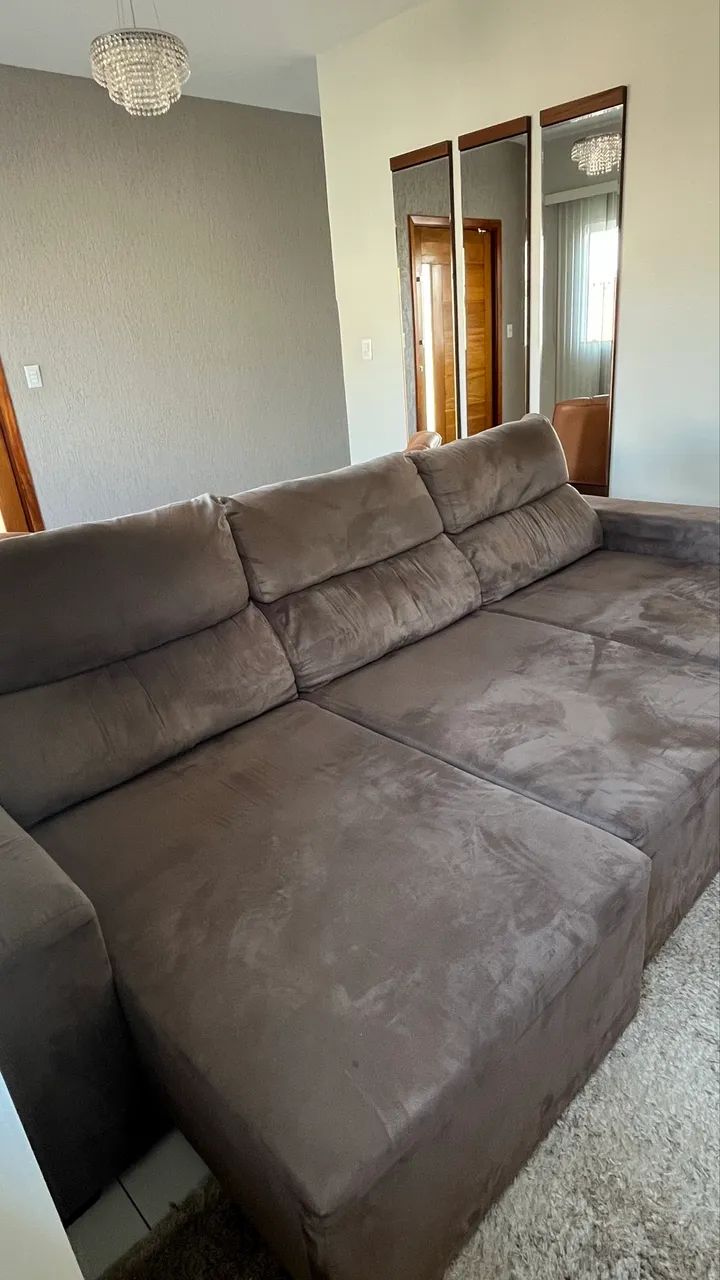 Vendo Sofá retrátil e reclinável  - Foto 3