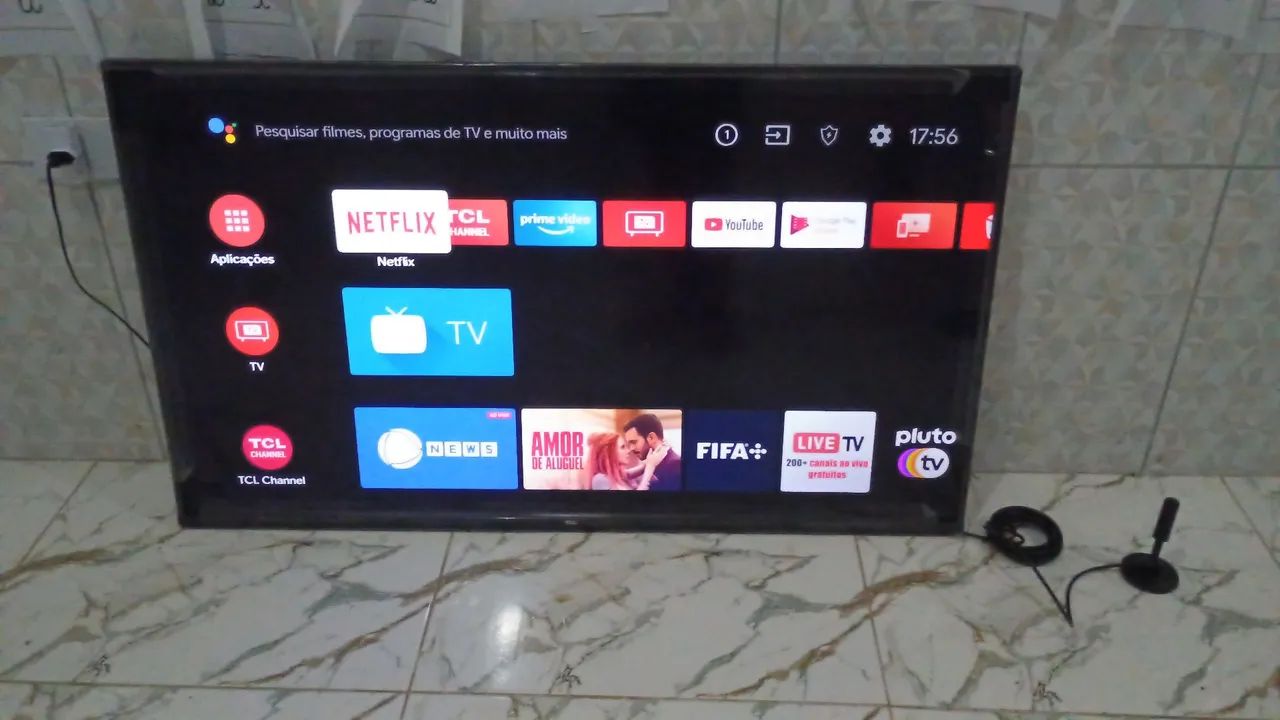 Tv TCL 50 polegadas smart 4k Android bluetooth 