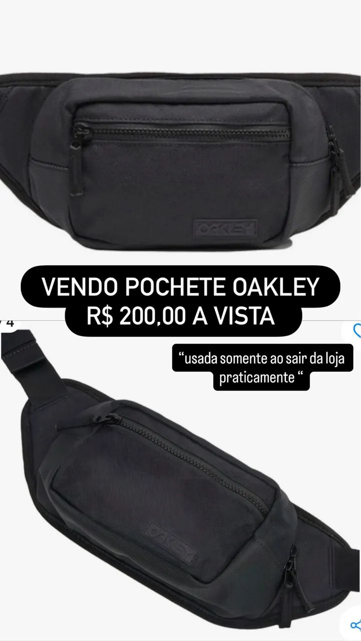 VENDO POCHETE OAKLEY ORIGINAL - R$ 200,00 - Foto 5