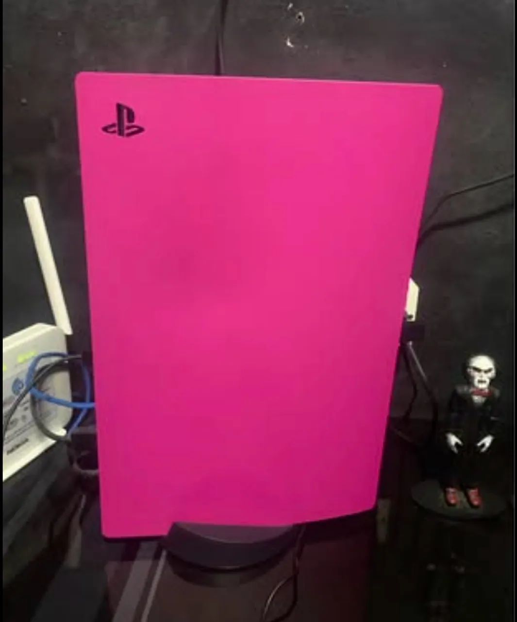 Tampa de ps5 fat rosa  - Foto 3