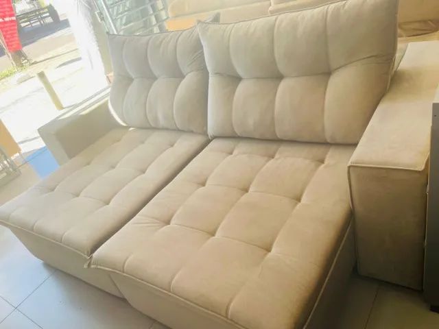 SPFÁ RETRATIL E RECLINAVEL 2.50 MT NOVO  - Foto 2