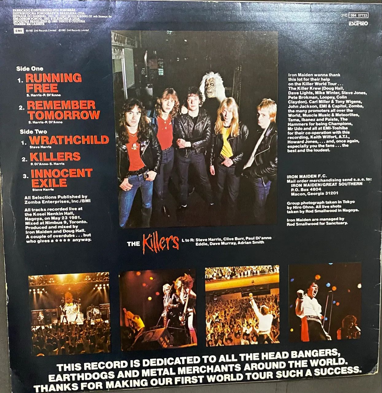 Disco de vinil Iron Maiden - Made in Japan  - Foto 2