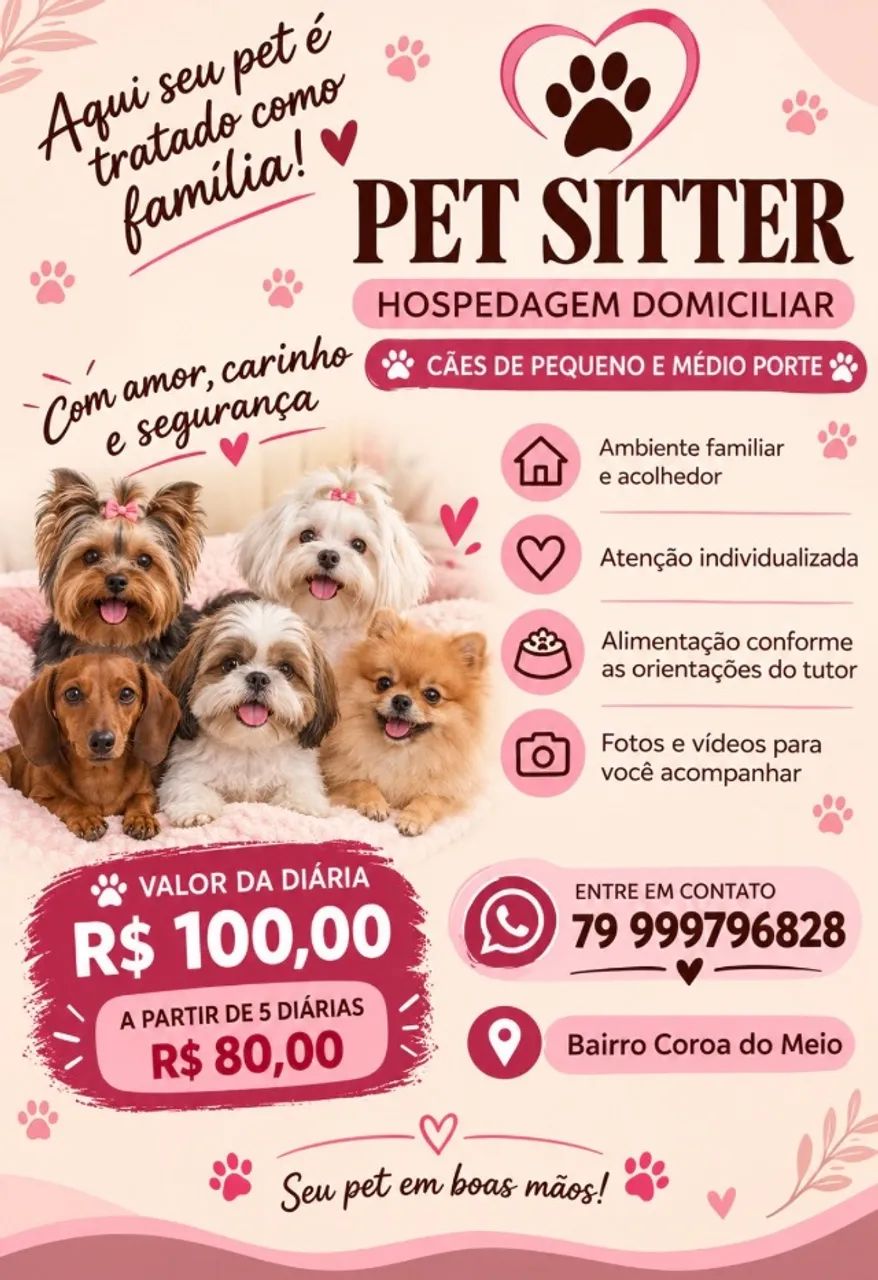 Cuidadora pet / animais 