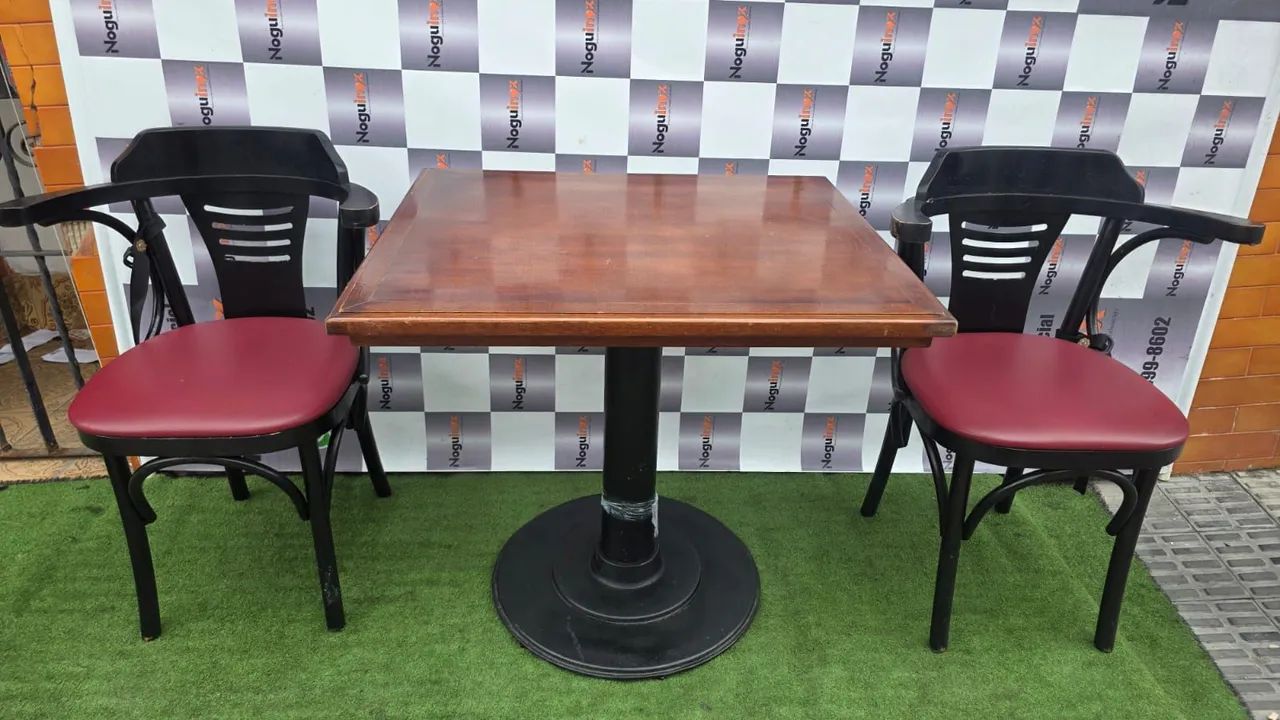 Mesa com 2 cadeira Franco&Bachot  - Foto 3