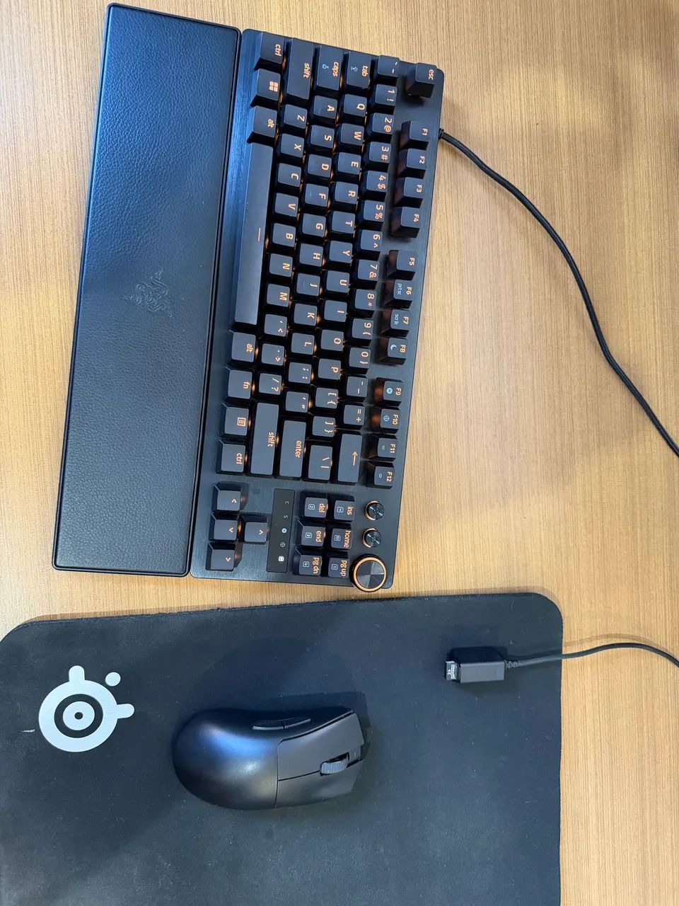 Teclado e Mouse Gamer Razer Hunstman V3 Pro e Deathadder V3 Pro - Foto 2