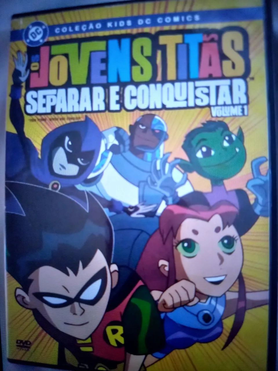 Dvd os jovens titãs original 