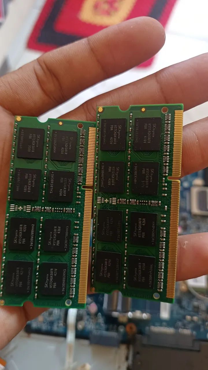 Memória ram para notebook da Kingston 8ram de cada - Foto 3