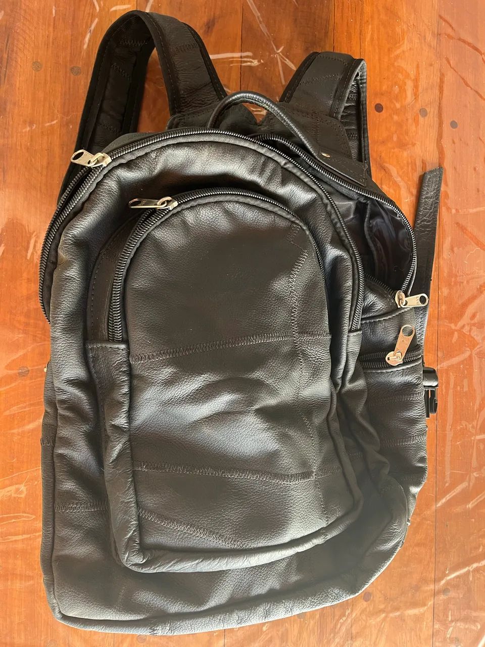 Mochila de couro legitimo  - Foto 2
