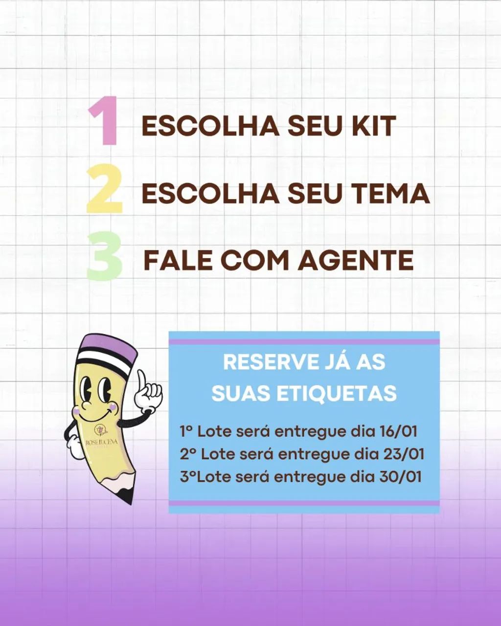 Etiquetas Escolares 2026 - Foto 4