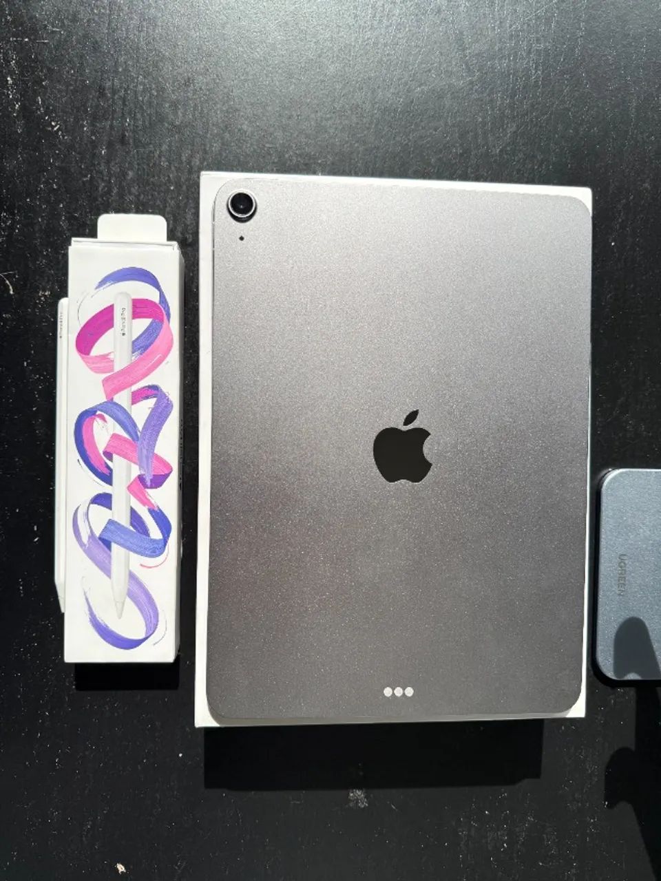 iPad Air M3 - 128GB + Apple Pencil Pro + Suporte Ugreen  - Foto 3