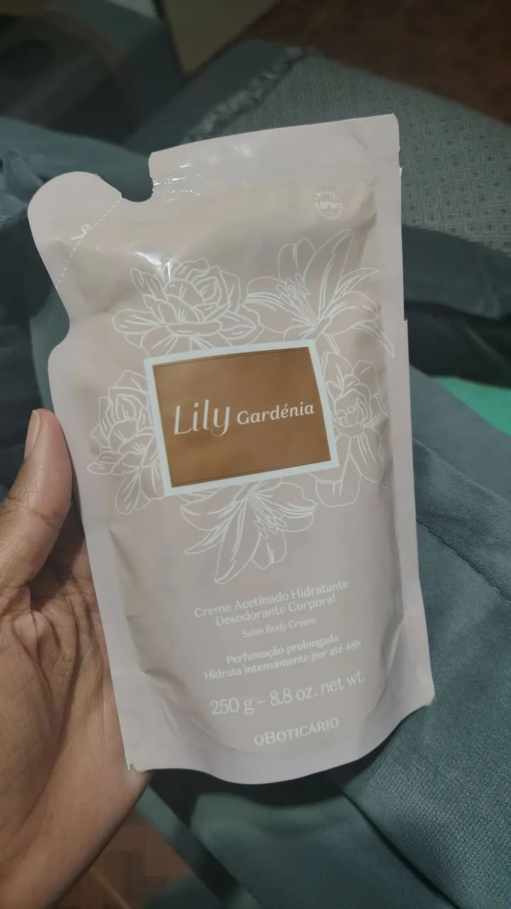 Refil Lily Gardênia acetinado 