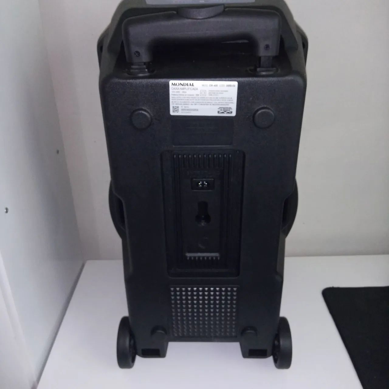Vendo caixa amplificada connect lights cm -400 mundial cor preta  - Foto 5