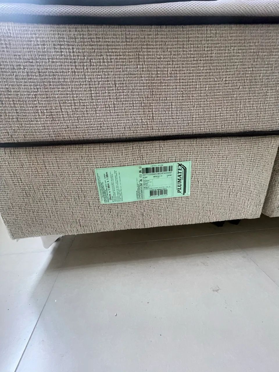 Colchão com base queen size Plumatex - Foto 5