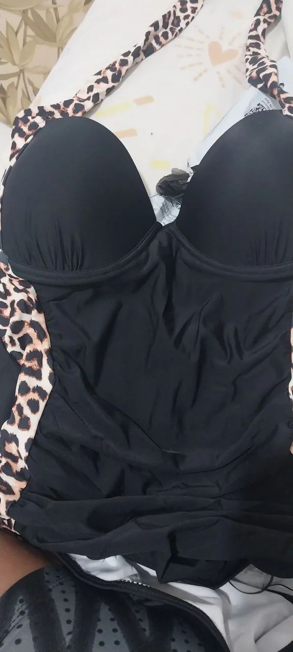 Maiô Preto Luxo GG - Foto 4