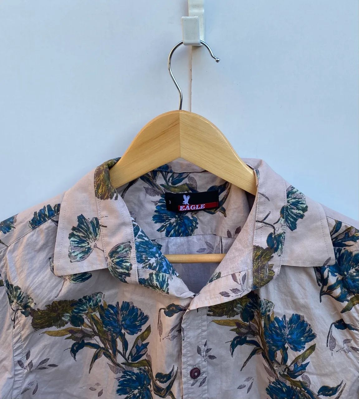 Camisa American Eagle Floral - P - Foto 2