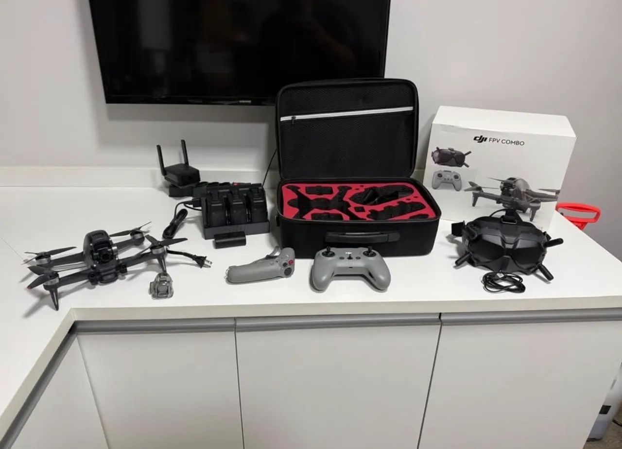 Drone FPV DJI Fly More + Motion Controle - Foto 2