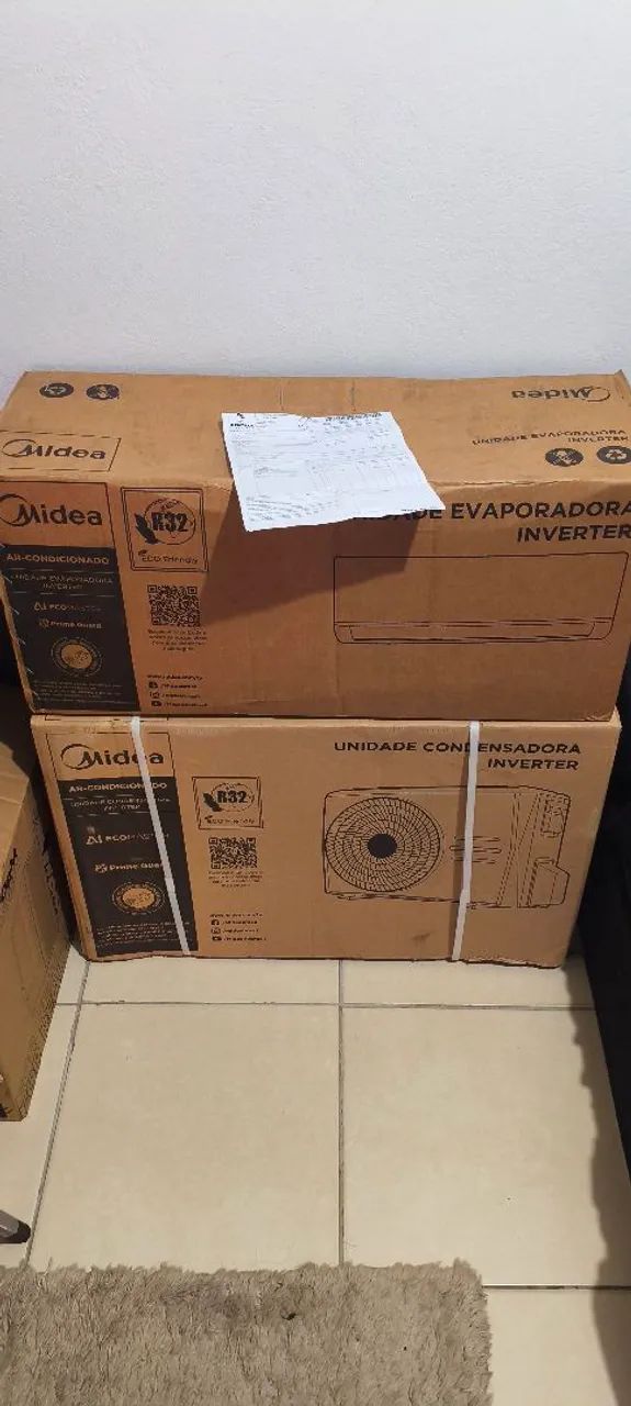 Ar Condicionado MIDEA c/ COMANDO DE VOZ E APP TOP DE LINHA. ZERO!  - Foto 2