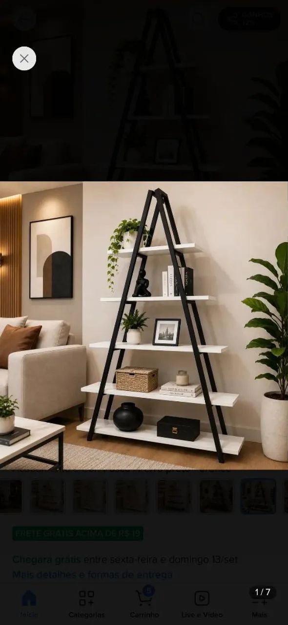 Prateleira de decoração  - Foto 3