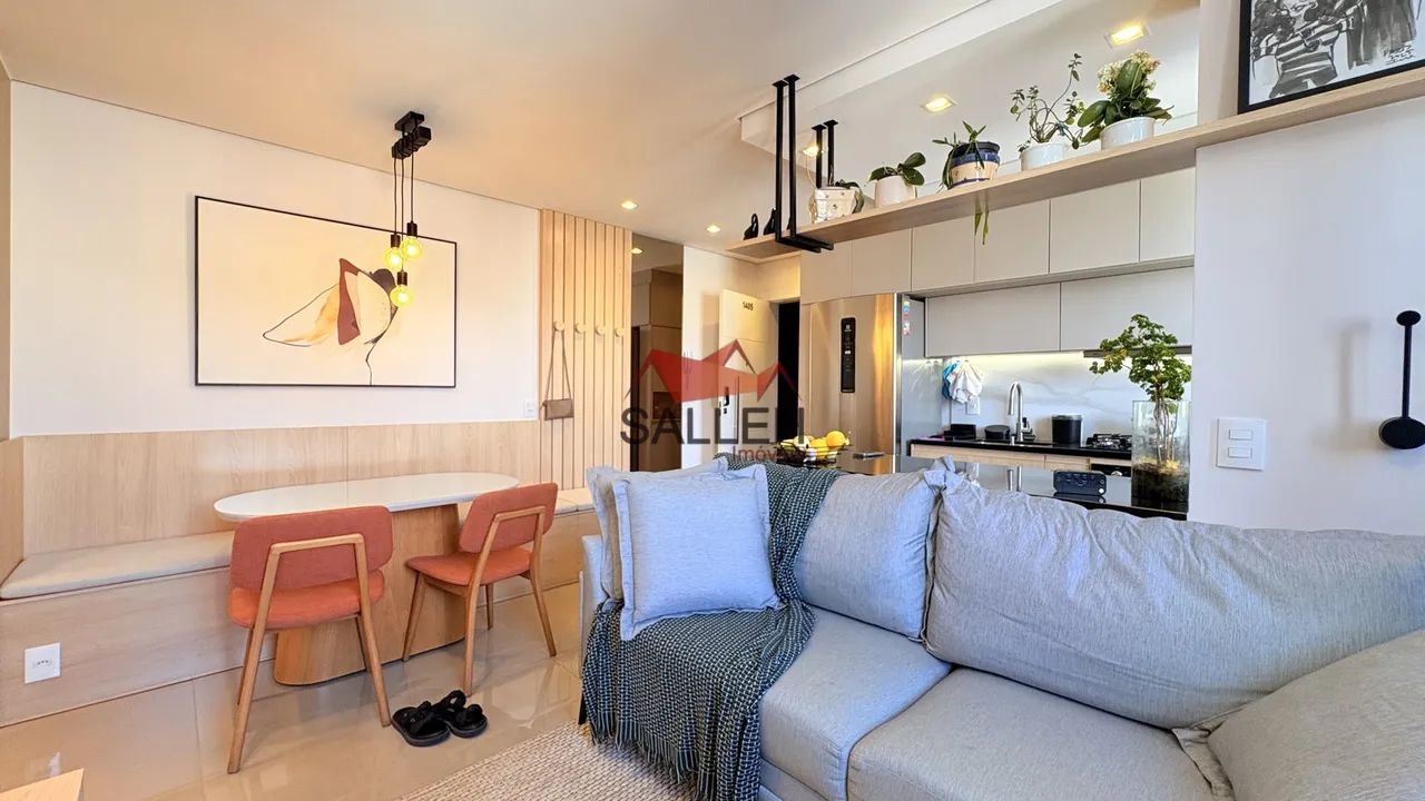 Apartamento, 1 quarto, 2 vagas