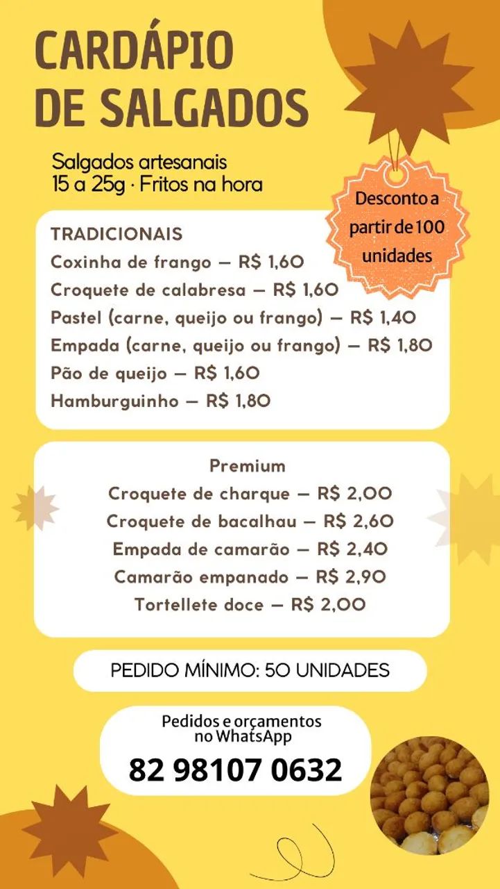 Salgados (festa, eventos)
