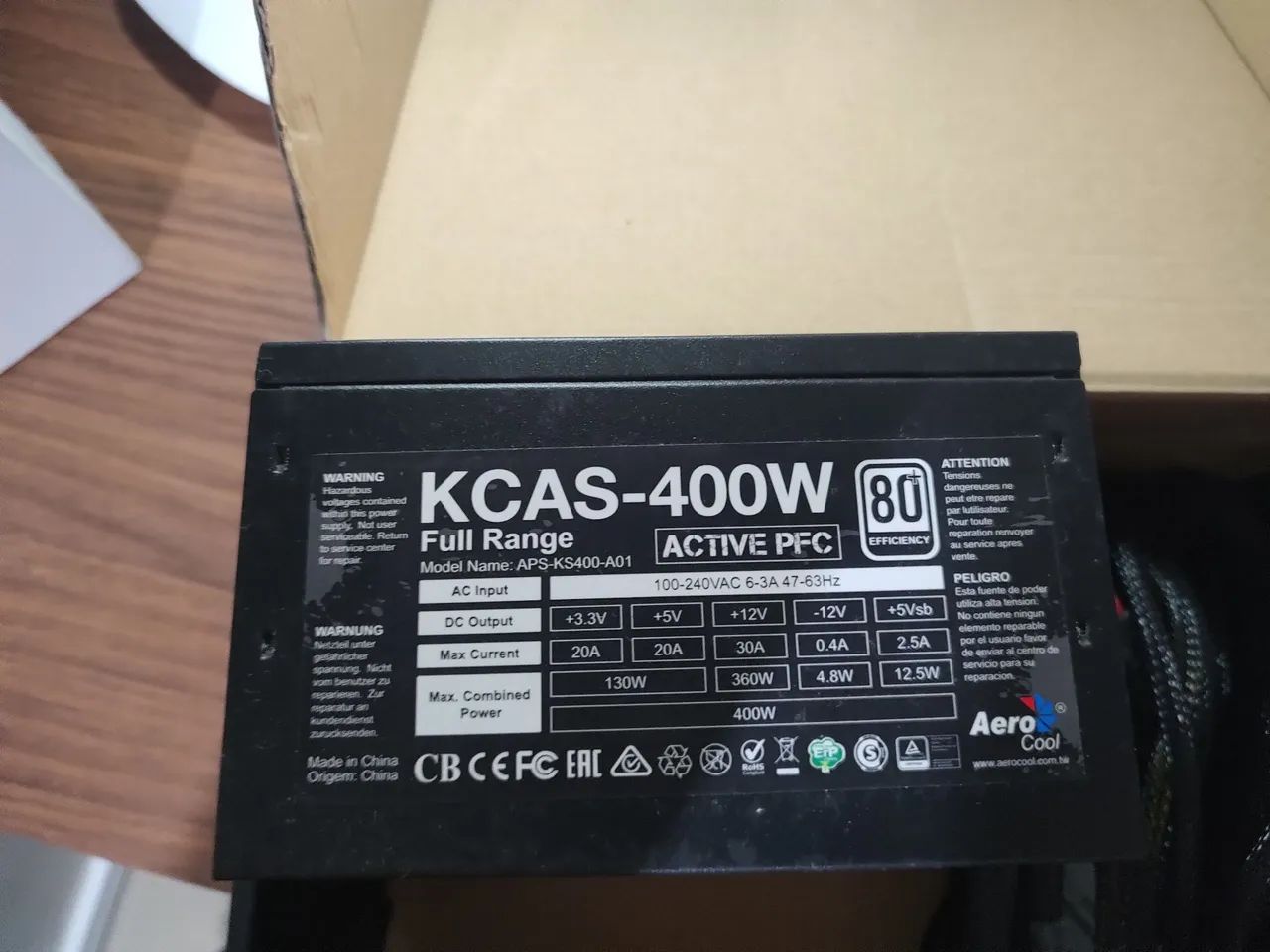 Fonte kcas 400w - Foto 2